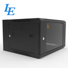Disassembled Enclosed Wall Mount Data Rack , Mini Rack Mount Cabinet Easy To Install