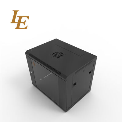 Server Rack Cabinet 6U 600*450MM Designed for Static Loading Capacity of 60kg with empered Glass Door