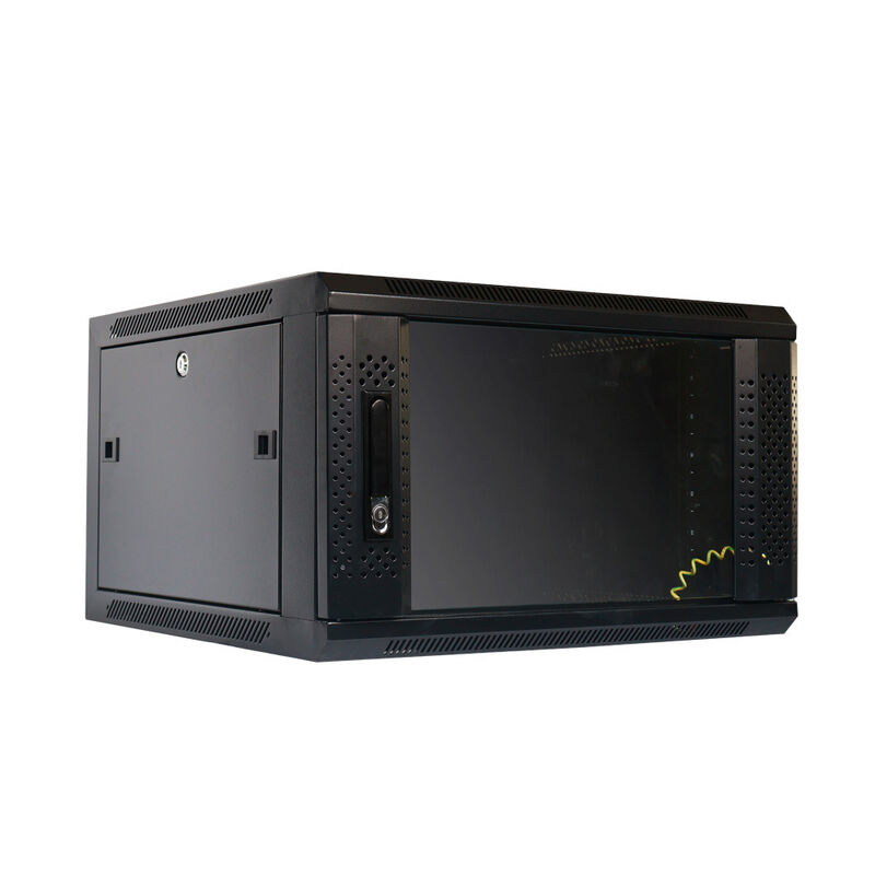 6U Certified Rackmount Cabinet System Offering 60kg Capacity Designed for Equipment Storage and Network Device Protection