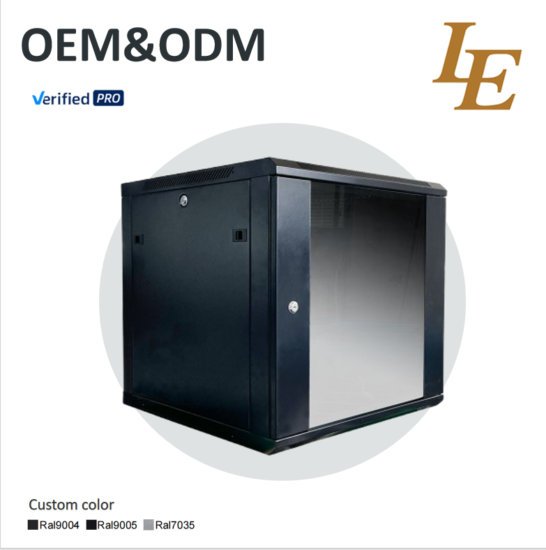 450MM 600MM 22U Network Server Rack with door bar Enclosure Wall Mount Cabinet