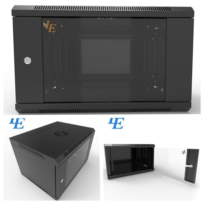 LE 9U 600*600 سرور ریک دیوار نصب ریک محفظه شبکه