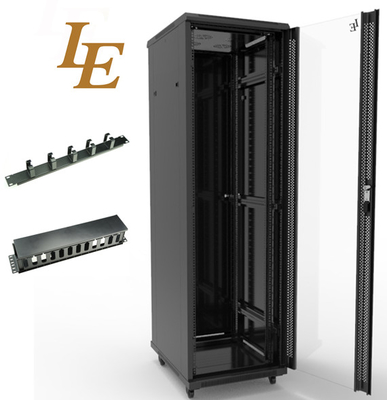 کابینت 19 اینچی سرور با پاهای قابل تنظیم و ظرفیت بارگذاری بالا