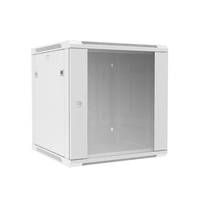 رک سرور 19 اینچی 12U Ral7035 قفل‌دار، رک دیواری اتاق سرور