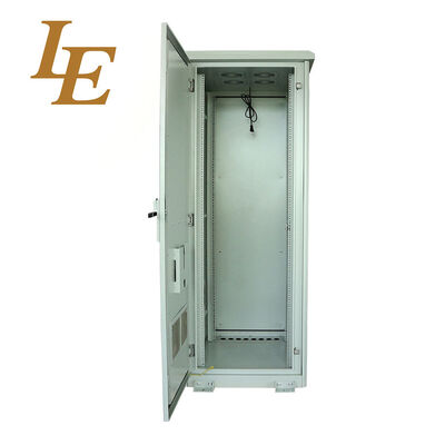 LE-DA کابینت مخابراتی خارجی سفارشی حلقه ای جدا شده مبادله گرما ساختار مقاوم در برابر خوردگی حجم بزرگ هوا محیط خشن