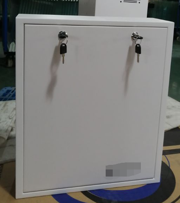 DVR NVR باکس قفل فولاد سنگین قاب امنیتی دیوار نصب برای دوربین مدار بسته. سیستم های نظارتی، طراحی تهویه با کابل ساخته شده18