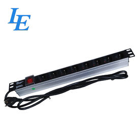 8 پورت سرور Rack PDU 220 / 250V برای کابل شبکه DIN49441 16A سوکت استاندارد