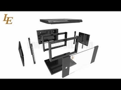 محفظه رک دیواری WD2-19 اینچی 4U - 27U / کابینت سرور دیواری