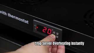 ترموستات دیجیتال کابینت شبکه